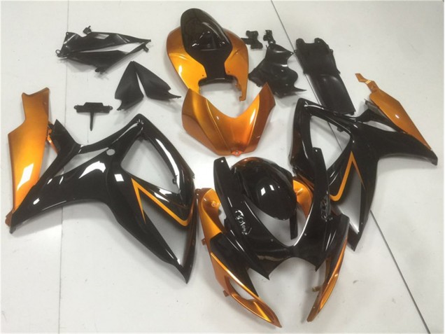 Carrozzeria Moto & Carena Moto GSXR 600 / 750 K6 2006-2007 - Nero Arancia Carrozzeria Moto & Carena Moto GSXR 600 / 750 K6 2006-2007 - Nero Arancia