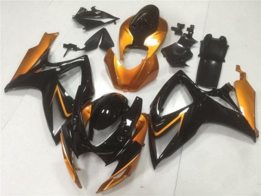 Carrozzeria Moto & Carena Moto GSXR 600 / 750 K6 2006-2007 - Nero Arancia