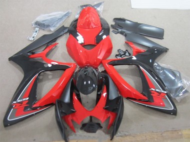 Carrozzeria Moto & Carena Moto GSXR 600 K6 2006-2007 - Nero Rosso