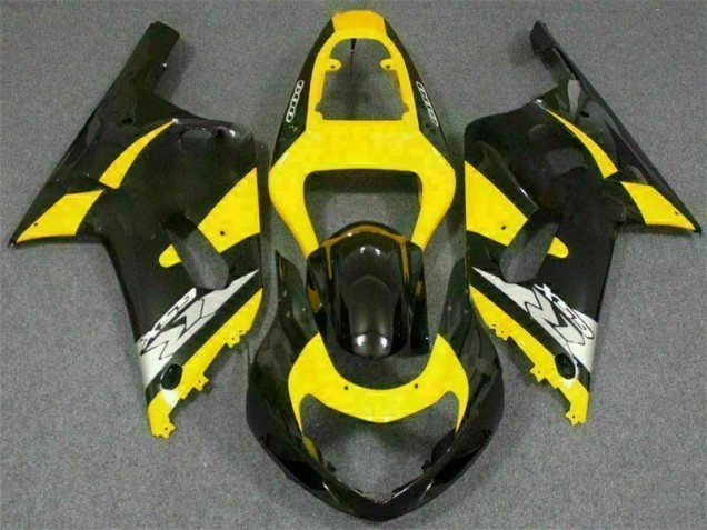 Carrozzeria & Plastica Moto GSXR 600 / 750 K1 K2 K3 2001-2003 - Giallo Nero Carrozzeria & Plastica Moto GSXR 600 / 750 K1 K2 K3 2001-2003 - Giallo Nero