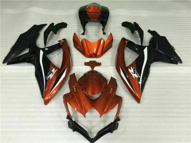 Carrozzeria & Plastica Moto GSXR 600 / 750 K8 2008-2010 - Rosso Nero Carrozzeria & Plastica Moto GSXR 600 / 750 K8 2008-2010 - Rosso Nero
