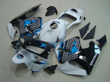 Kit Carena Moto & Plastica Moto CBR 600 RR 2003-2004 - Bianco Nero Blu