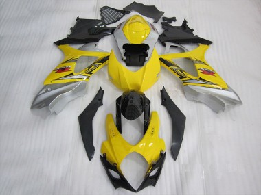 Kit Carena Moto & Plastica Moto GSXR 1000 K7 2007-2008 - Giallo Nero