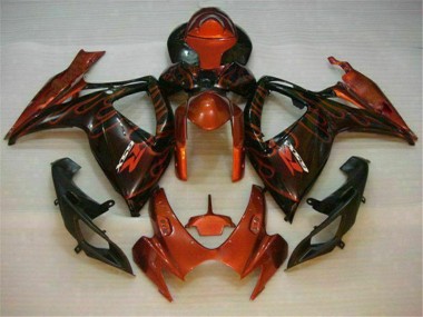 Kit Carena Moto & Plastica Moto GSXR 600 / 750 K6 2006-2007 - Rosso