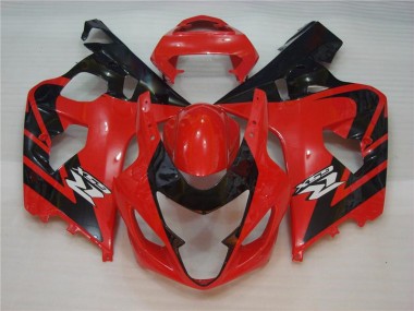 Kit Carenatura Iniezione GSXR 600 / 750 K4 2004-2005 - Rosso Nero