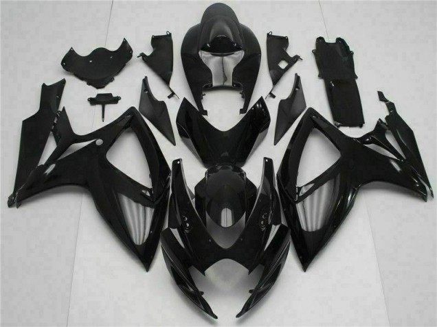 Kit Carenatura Iniezione GSXR 600 / 750 K6 2006-2007 - Nero Kit Carenatura Iniezione GSXR 600 / 750 K6 2006-2007 - Nero