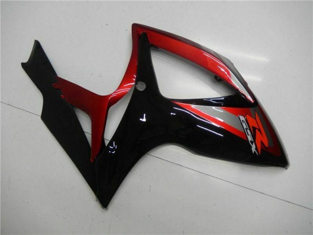 Kit Carenatura Iniezione GSXR 600 / 750 K6 2006-2007 - Rosso Nero Kit Carenatura Iniezione GSXR 600 / 750 K6 2006-2007 - Rosso Nero