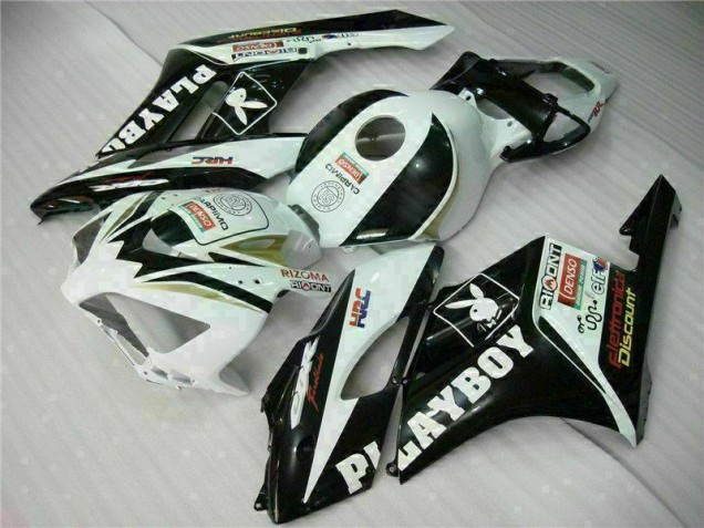 Kit Carenatura Moto CBR 1000 RR 2004-2005 - Nero Bianco Kit Carenatura Moto CBR 1000 RR 2004-2005 - Nero Bianco