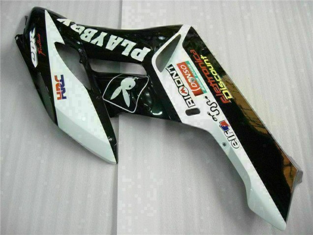 Kit Carenatura Moto CBR 1000 RR 2004-2005 - Nero Bianco Kit Carenatura Moto CBR 1000 RR 2004-2005 - Nero Bianco