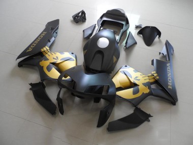 Kit Carenatura Moto CBR 600 RR 2003-2004 - Nero Oro Decal