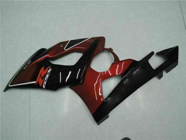 Kit Carenatura Moto Completa GSXR 1000 K5 2005-2006 - Rosso Nero Kit Carenatura Moto Completa GSXR 1000 K5 2005-2006 - Rosso Nero