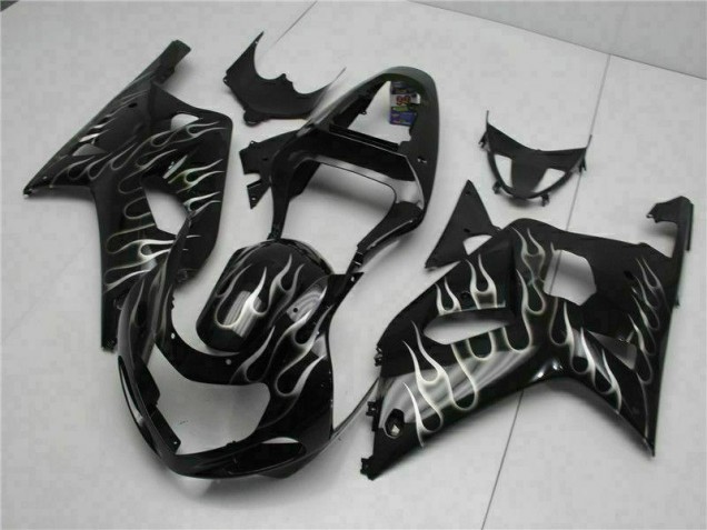 Kit Carenatura Moto Completa GSXR 600 / 750 K1 K2 K3 2001-2003 - Nero Kit Carenatura Moto Completa GSXR 600 / 750 K1 K2 K3 2001-2003 - Nero