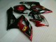 Kit Carenatura Moto GSXR 1000 K5 2005-2006 - Rosso Nero Kit Carenatura Moto GSXR 1000 K5 2005-2006 - Rosso Nero