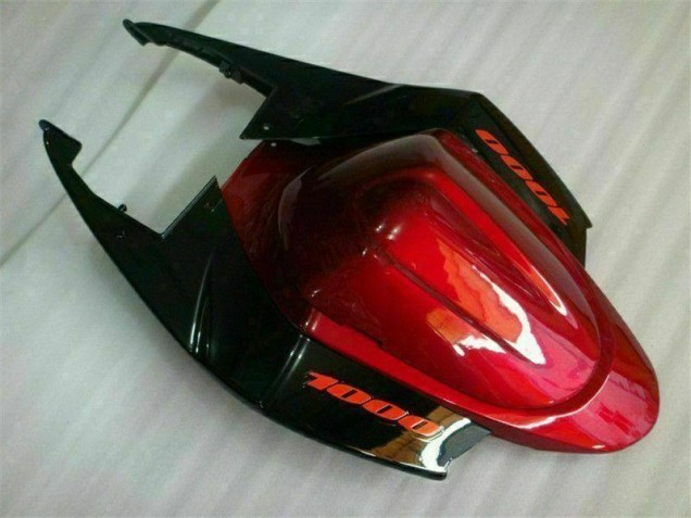 Kit Carenatura Moto GSXR 1000 K5 2005-2006 - Rosso Nero Kit Carenatura Moto GSXR 1000 K5 2005-2006 - Rosso Nero