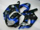 Kit Carenatura Moto GSXR 600 / 750 K1 K2 K3 2001-2003 - Blu Nero Kit Carenatura Moto GSXR 600 / 750 K1 K2 K3 2001-2003 - Blu Nero