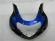 Kit Carenatura Moto GSXR 600 / 750 K1 K2 K3 2001-2003 - Blu Nero Kit Carenatura Moto GSXR 600 / 750 K1 K2 K3 2001-2003 - Blu Nero
