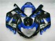 Kit Carenatura Moto GSXR 600 / 750 K1 K2 K3 2001-2003 - Blu Nero Kit Carenatura Moto GSXR 600 / 750 K1 K2 K3 2001-2003 - Blu Nero