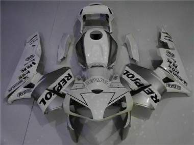 Kit Carenatura Moto Iniezione CBR 600 RR 2003-2004 - Bianco Repsol