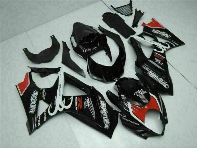 Kit Carenatura Motocicletta Completo ABS GSXR 1000 K7 2007-2008 - Nero Kit Carenatura Motocicletta Completo ABS GSXR 1000 K7 2007-2008 - Nero