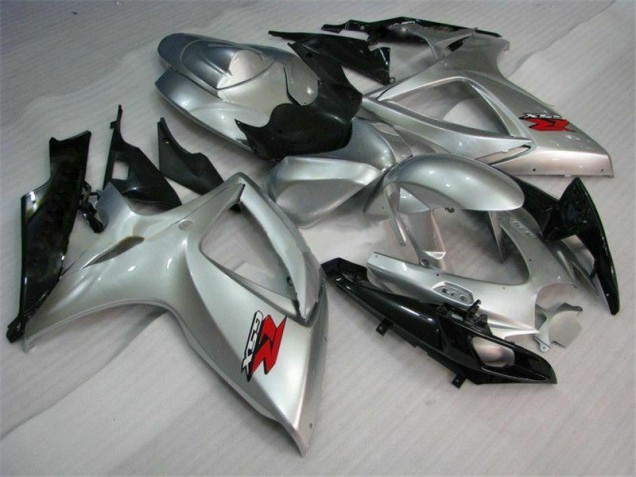Kit Carenatura Motocicletta Completo ABS GSXR 600 / 750 K6 2006-2007 - Argento Kit Carenatura Motocicletta Completo ABS GSXR 600 / 750 K6 2006-2007 - Argento