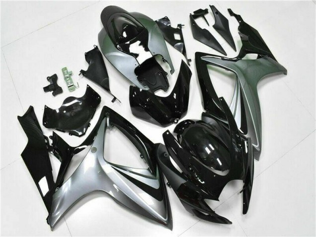 Kit Carenatura Motocicletta Completo ABS GSXR 600 / 750 K6 2006-2007 - Nero Kit Carenatura Motocicletta Completo ABS GSXR 600 / 750 K6 2006-2007 - Nero