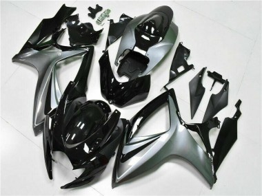Kit Carenatura Motocicletta Completo ABS GSXR 600 / 750 K6 2006-2007 - Nero