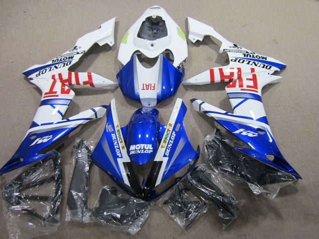 Kit Carenatura Motocicletta Completo ABS R1 2004-2006 - Blu Bianco Motul Fiat Kit Carenatura Motocicletta Completo ABS R1 2004-2006 - Blu Bianco Motul Fiat