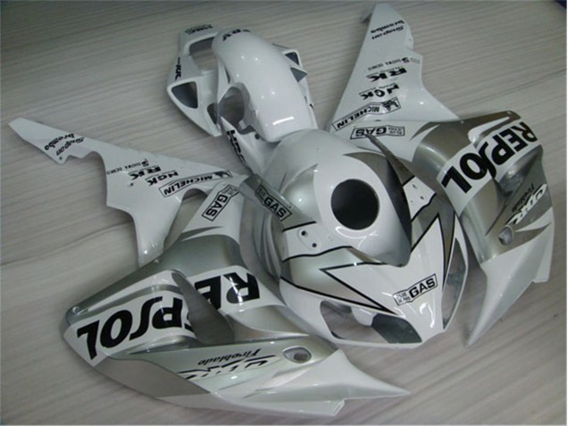 Kit Carene CBR 1000 RR 2004-2005 - Bianco Argento Nero Repsol Kit Carene CBR 1000 RR 2004-2005 - Bianco Argento Nero Repsol