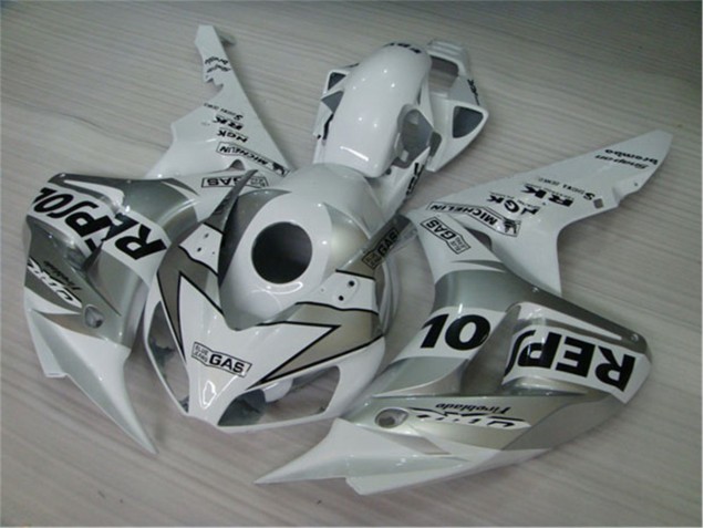 Kit Carene CBR 1000 RR 2004-2005 - Bianco Argento Nero Repsol Kit Carene CBR 1000 RR 2004-2005 - Bianco Argento Nero Repsol