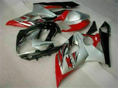 Kit Carene GSXR 1000 K5 2005-2006 - Rosso Bianco