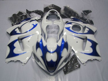 Kit Carene GSXR 1300 Hayabusa 1996-2007 - Bianco Blu