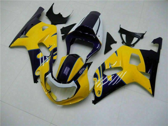 Kit Carene GSXR 600 / 750 K1 K2 K3 2001-2003 - Giallo Kit Carene GSXR 600 / 750 K1 K2 K3 2001-2003 - Giallo