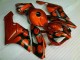 Kit Carene Moto CBR 1000 RR 2004-2005 - Arancia Nero Kit Carene Moto CBR 1000 RR 2004-2005 - Arancia Nero