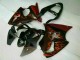 Kit Carene Moto Completa ZX6R 2000-2002 - Nero Rosso Fiamma Kit Carene Moto Completa ZX6R 2000-2002 - Nero Rosso Fiamma