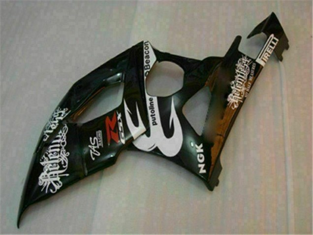 Kit Carene Moto GSXR 1000 K5 2005-2006 - Bianco Nero Kit Carene Moto GSXR 1000 K5 2005-2006 - Bianco Nero