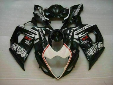 Kit Carene Moto GSXR 1000 K5 2005-2006 - Bianco Nero
