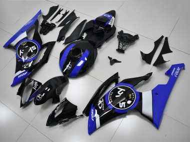 Kit Carene Moto R6 2008-2016 - Blu Nero