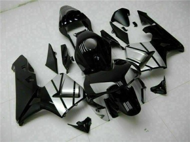 Kit Completo Carenatura Moto ABS CBR 600 RR 2003-2004 - Lucido Nero