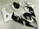 Kit Completo Carenatura Moto ABS GSXR 1000 K5 2005-2006 - Bianco Nero Kit Completo Carenatura Moto ABS GSXR 1000 K5 2005-2006 - Bianco Nero