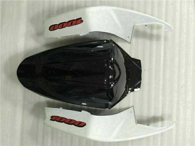 Kit Completo Carenatura Moto ABS GSXR 1000 K5 2005-2006 - Bianco Nero Kit Completo Carenatura Moto ABS GSXR 1000 K5 2005-2006 - Bianco Nero