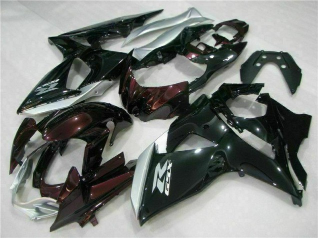 Kit Completo Carenatura Moto ABS GSXR 1000 K9 2009-2016 - Marrone Nero Kit Completo Carenatura Moto ABS GSXR 1000 K9 2009-2016 - Marrone Nero