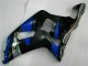 Kit Completo Carenatura Moto ABS GSXR 600 / 750 K1 K2 K3 2001-2003 - Blu Nero Kit Completo Carenatura Moto ABS GSXR 600 / 750 K1 K2 K3 2001-2003 - Blu Nero
