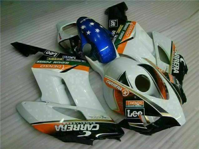 Kits Carenatura Moto Completa CBR 1000 RR 2004-2005 - Bianco Blu Kits Carenatura Moto Completa CBR 1000 RR 2004-2005 - Bianco Blu