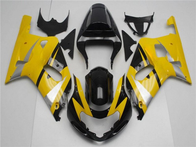 Kits Carenatura Moto Completa GSXR 600 / 750 K1 K2 K3 2001-2003 - Giallo Nero Kits Carenatura Moto Completa GSXR 600 / 750 K1 K2 K3 2001-2003 - Giallo Nero