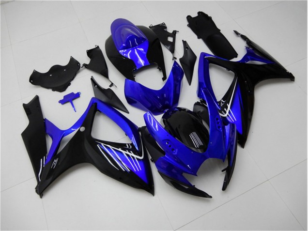 Kits Carenatura Moto Completa GSXR 600 / 750 K6 2006-2007 - Blu Nero Kits Carenatura Moto Completa GSXR 600 / 750 K6 2006-2007 - Blu Nero