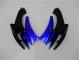 Kits Carenatura Moto Completa GSXR 600 / 750 K6 2006-2007 - Blu Nero Kits Carenatura Moto Completa GSXR 600 / 750 K6 2006-2007 - Blu Nero