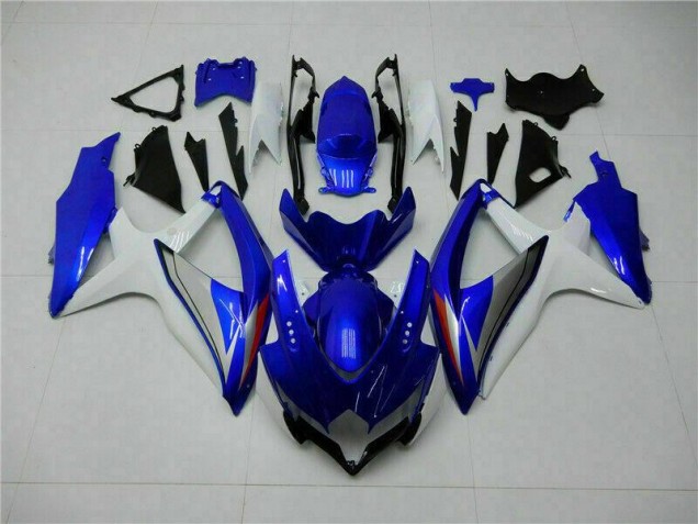 Kits Carenatura Moto Completa GSXR 600 / 750 K8 2008-2010 - Blu Bianco Kits Carenatura Moto Completa GSXR 600 / 750 K8 2008-2010 - Blu Bianco