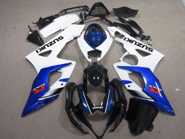 Kits Carenatura Moto Iniezione GSXR 1000 K5 2005-2006 - Bianco Blu