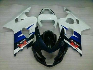 Kits Carenatura Moto Iniezione GSXR 600 / 750 K4 2004-2005 - Bianco Nero