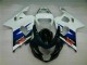 Kits Carenatura Moto Iniezione GSXR 600 / 750 K4 2004-2005 - Bianco Nero Kits Carenatura Moto Iniezione GSXR 600 / 750 K4 2004-2005 - Bianco Nero